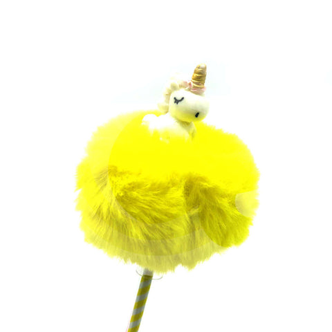 Fancy & Stylish Fluffy Unicorn and Flamingo JELL Ball Pen