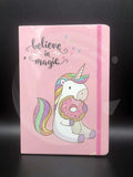 Unicorn Magic Notebook Pink