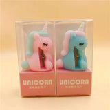 Unicorn Shaped Soft Silicone Manual Pencil Sharpener Creative Student Stationery