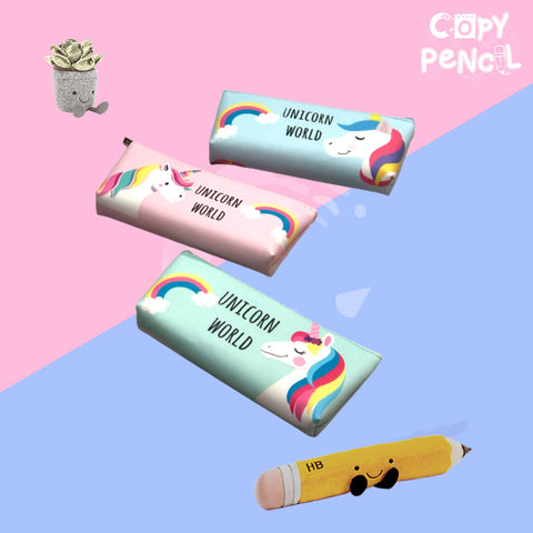 Unicorn world Pencil case | Girls pouch for Multipurpose