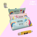 Unicorn world Pencil case | Girls pouch for Multipurpose