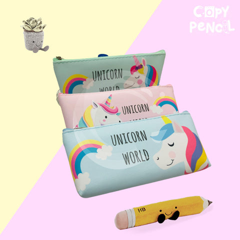 Unicorn world Pencil case | Girls pouch for Multipurpose