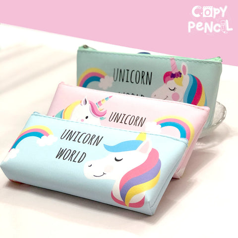 Unicorn world Pencil case | Girls pouch for Multipurpose