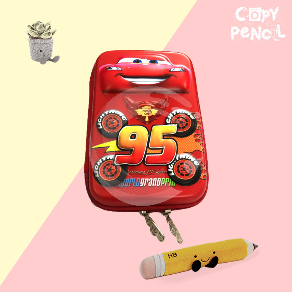 Lightning McQueen Hard Shell Car (3D) Boys Pencil Case