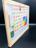 Wooden Drawing Board | White Board and Black Board Educational Learning for Kids