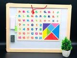 Wooden Drawing Board | White Board and Black Board Educational Learning for Kids