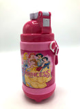 Trendy Princess Pink Patterned Water Bottle | Kids Stylish Vacuum Cup