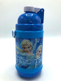 Trendy Frozens Dark Blue Patterned Water Bottle | Kids Stylish Vacuum Cup