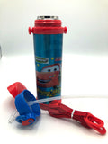 Lightning McQueen Thermal Flask - Cars Themed Stainless Steel Water Bottle Detailed View