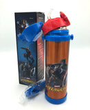 Avengers Stainless Steel Vacuum Water Bottle With Push up lock