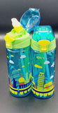 Travel Water Bottle BPA Free Plastic Sipper For Pre School Boys and Girls
