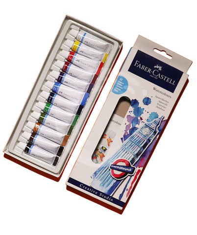 Faber-Castell Water Color Set 12 Coloring Tubes Of 12ml 