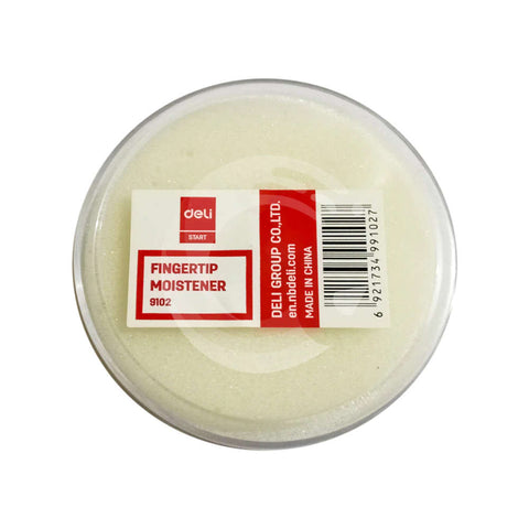 Deli Water Damper Sponge Pad Fingertip Moistener 