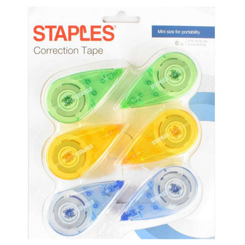 Correction Tape For Instant Corrections