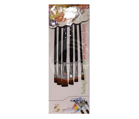 YUSI Professional Flat Paint Brush – No. 6