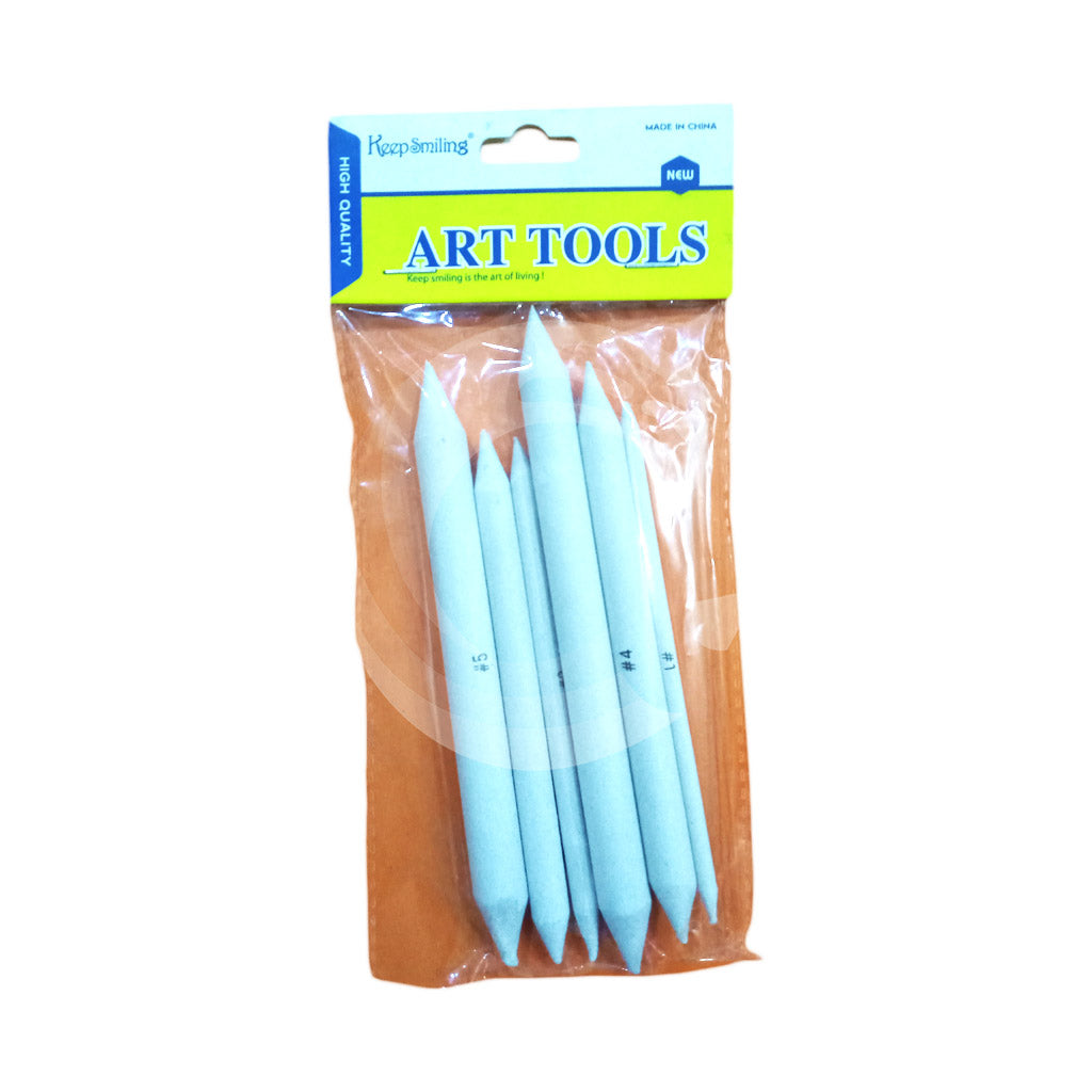 Keep Smiling Sketch Blending Stumps Set 6 Pcs
