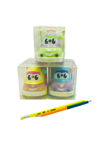 Mini Car Shaped Rotary Pencil Sharpener Machine For Kids