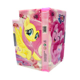 pony theme pencil box front and back side cute style