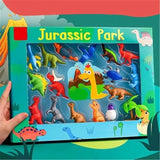 Dinosaur Fancy Pencil Eraser Set For Kids