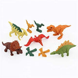 Dinosaur Fancy Pencil Eraser Set For Kids