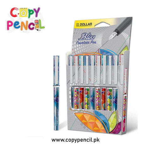 Dollar Bliss Fountain Pens Pack of10 