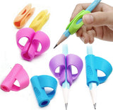 Silicon Pencil Gripper Two-Finger Ergonomic Posture Correction Tool Writing Aid