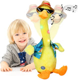 Singing, Dancing and Talking Duck Stuffed Toy For Kids | Talking Duck For Birthday Gift