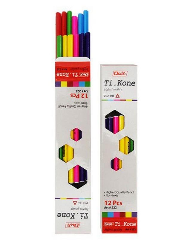 Dux Lead Pencil Ti.kone HB 12 Pc Led Pencil