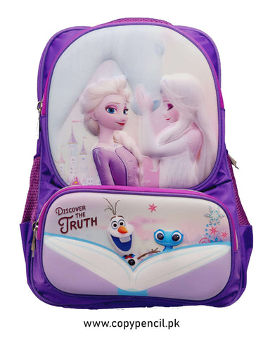 Frozen Themed Backpack For Kids Disney Bag For Girls