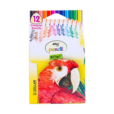 Dollar My Color Pencil 12 Colors Half / Full