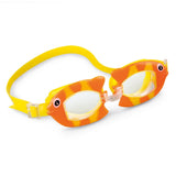 INTEX Junior Animal Fun Swimming Goggles for kids Fish Character