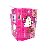 kitty pink pencil box front and back side cute theme