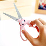 Deli 6065 Portable Scissors For Kid | Cute Mini Stationery For Office And School