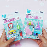 Music Fancy Erasers for kids