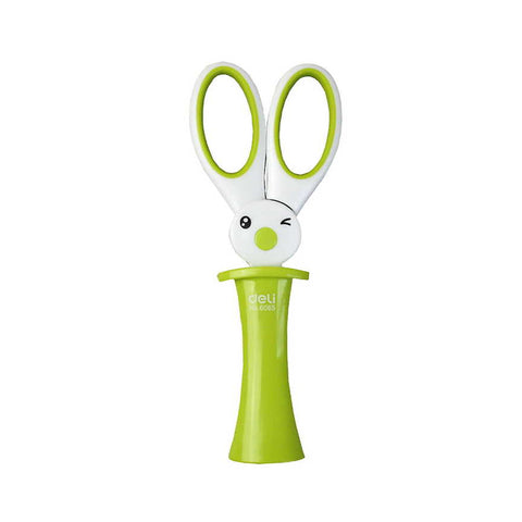 Deli 6065 Portable Scissors For Kid | Cute Mini Stationery For Office And School