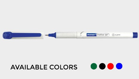 Piano Fineliner 50 Pointer Pen Box Of 10 pens