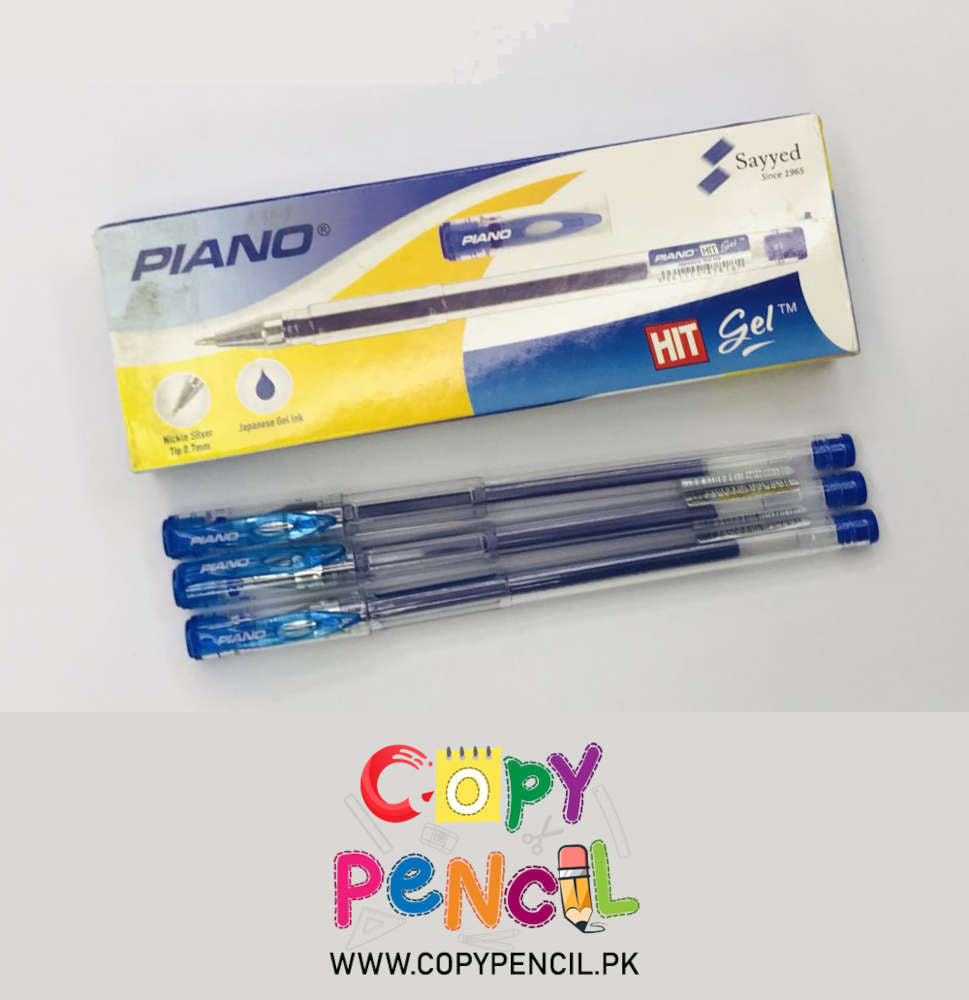Piano Hit Gel Pen Pack of 10