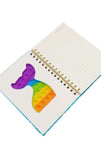 A5 size paper white narrow lines in popit notebook