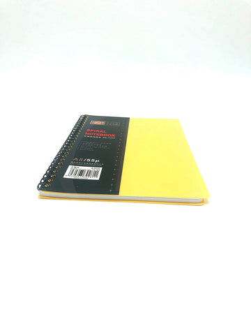 Spiral Notebook - A5 size - 55 Sheets