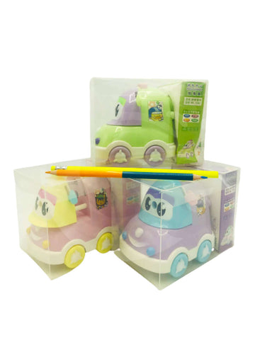 Mini Car Shaped Rotary Pencil Sharpener Machine For Kids