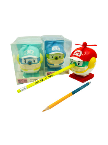 Helicopter Shaped Rotary Pencil Sharpener Machine For Kids