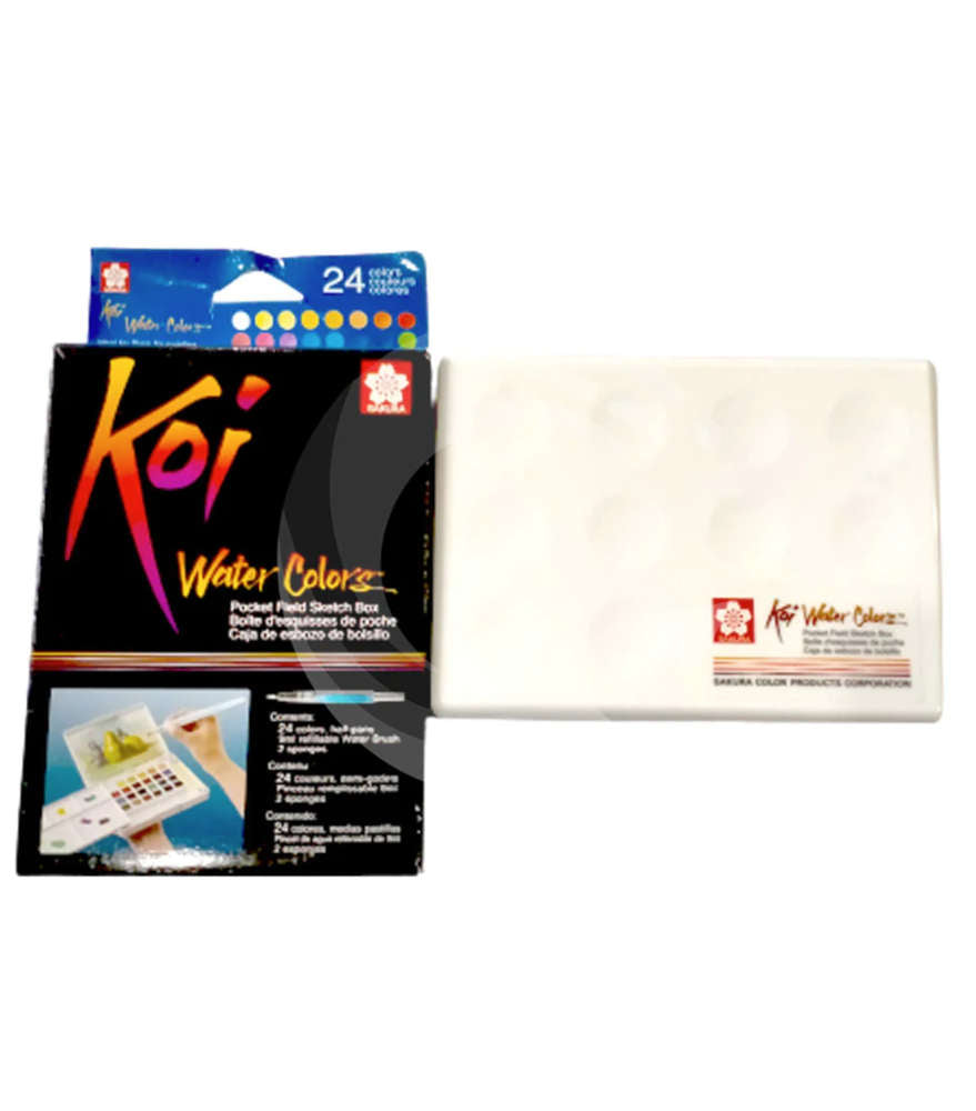 Sakura water color 24 color, koi Sakura water color