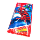 Spiderman(Red & Blue) Double-Sided Magnetic Geometry Box with dual Sharpeners, Fancy Pencil Case for School kids/Boys