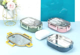  Stainless Steel Lunch Box  Rectangle